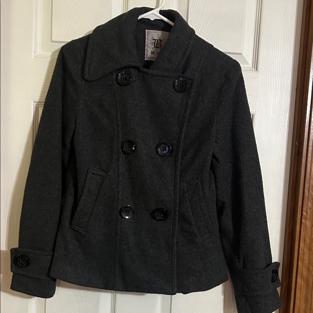 BE COOL Black Pea Coat